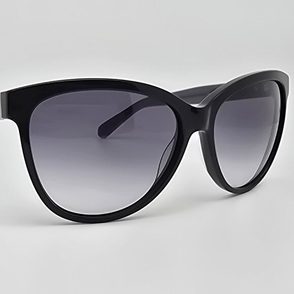 Marc Jacobs MMJ411/S Black Frame Grey Gradient Lens Cat Eye Sunglasses w/ Case - Picture 7 of 16